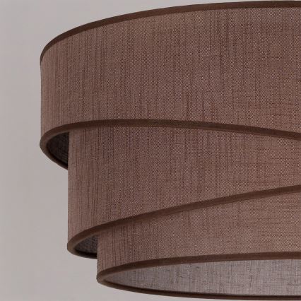 Brilagi - Hanglamp aan kabel ARROW 1xE27/60W/230V Ø 45 cm bruin