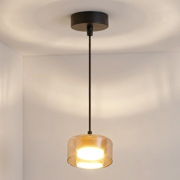 Brilagi - Hanglamp aan kabel AURA LUX 1xGX53/30W/230V zwart/goud