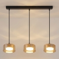 Brilagi - Hanglamp aan kabel AURA LUX 3xGX53/30W/230V zwart/goud