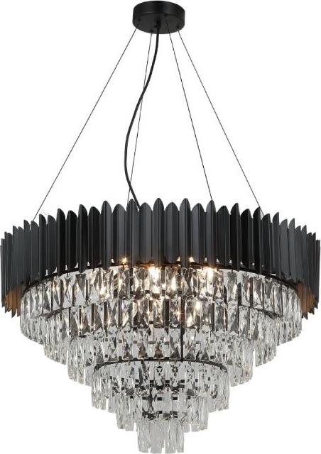 Brilagi - Hanglamp aan kabel CARLOS 11xE14/40W/230V Ø 80 cm