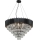 Brilagi - Hanglamp aan kabel CARLOS 11xE14/40W/230V Ø 80 cm