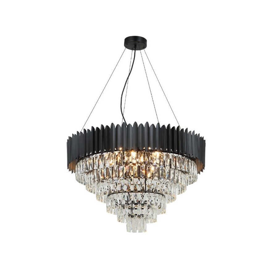 Brilagi - Hanglamp aan kabel CARLOS 11xE14/40W/230V Ø 80 cm