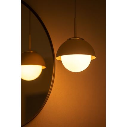Brilagi - Hanglamp aan kabel COSMO 1xE27/60W/230V Ø 18 cm beige/goud