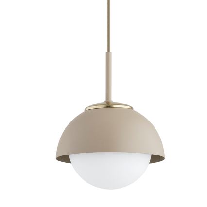 Brilagi - Hanglamp aan kabel COSMO 1xE27/60W/230V Ø 18 cm beige/goud