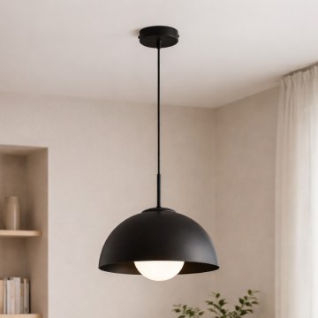 BRILAGI - Hanglamp aan kabel COSMO 1xE27/60W/230V Ø 30 cm zwart
