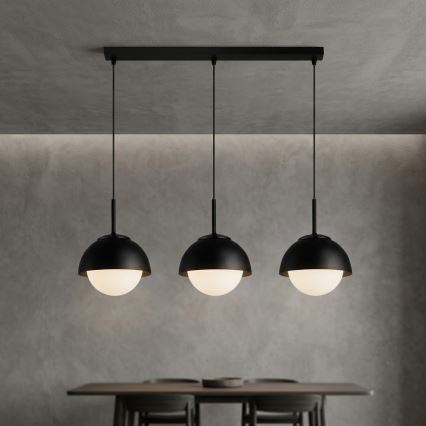 BRILAGI - Hanglamp aan kabel COSMO 3xE27/60W/230V zwart