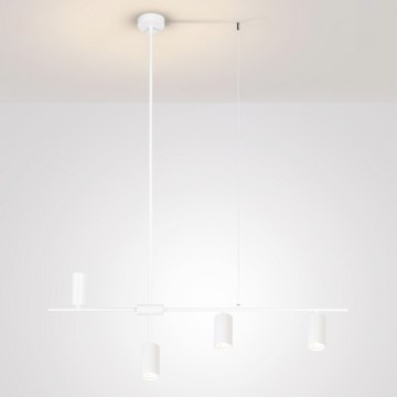 Brilagi - Hanglamp aan kabel CRANE 4xGU10/30W/230V wit