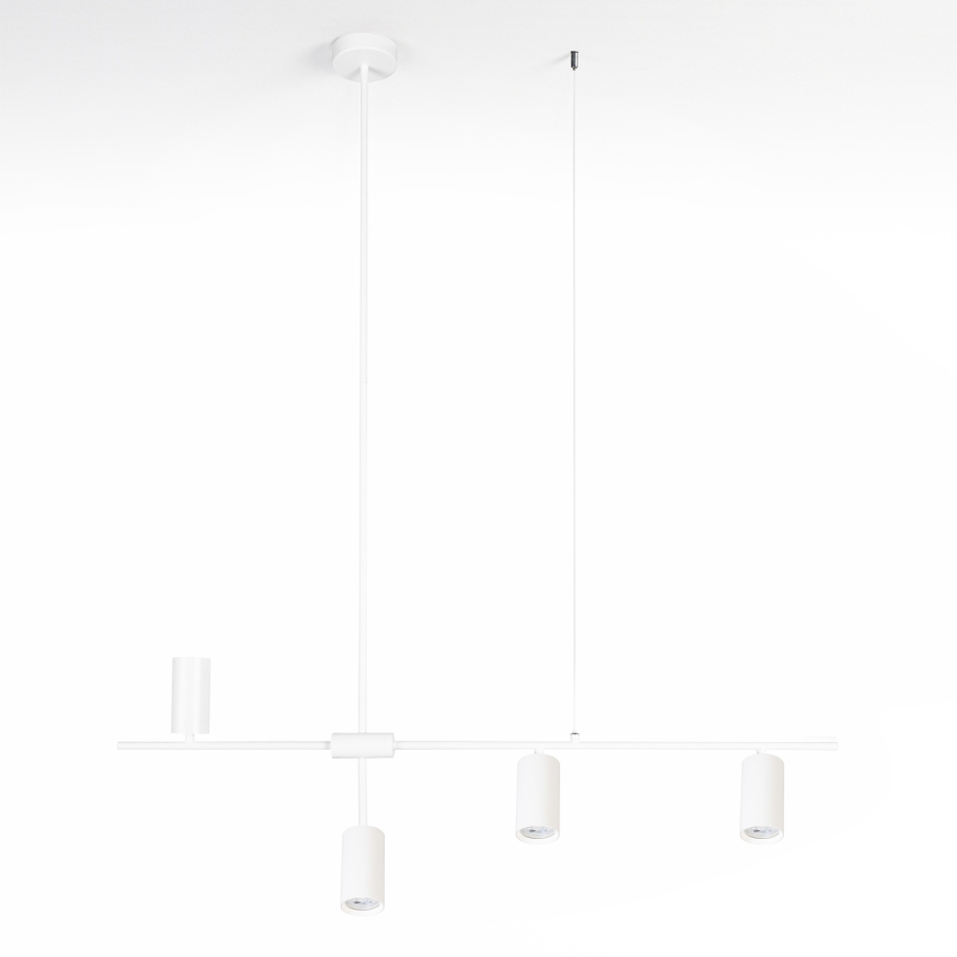 Brilagi - Hanglamp aan kabel CRANE 4xGU10/30W/230V wit