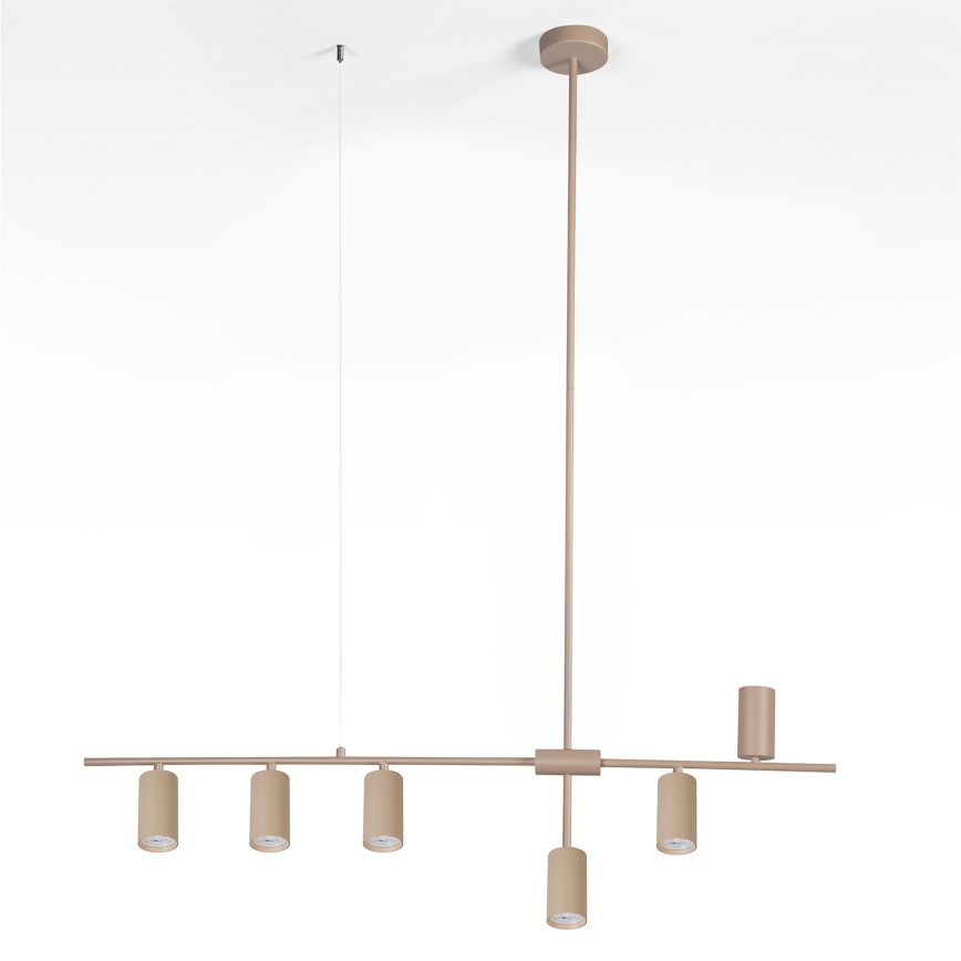 Brilagi - Hanglamp aan kabel CRANE 6xGU10/30W/230V beige