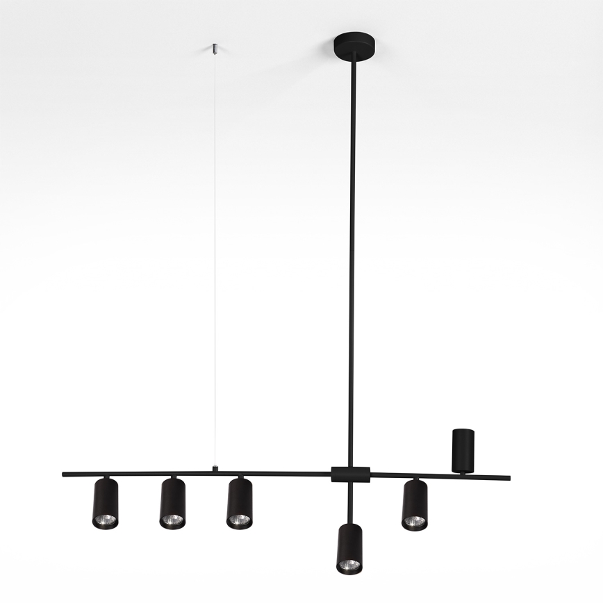 Brilagi - Hanglamp aan kabel CRANE 6xGU10/30W/230V zwart