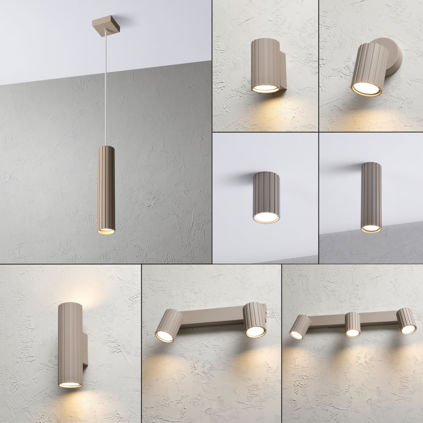 Brilagi - Hanglamp aan kabel CRISPINA 1xGU10/10W/230V beige
