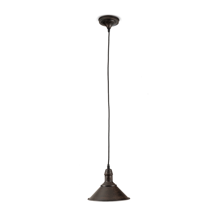 BRILAGI - Hanglamp aan kabel FORGE 1xE27/60W/230V Ø 22 cm bruin