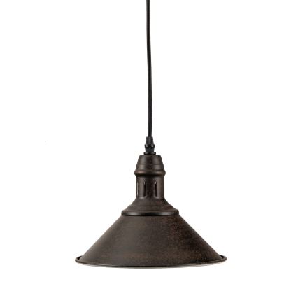 BRILAGI - Hanglamp aan kabel FORGE 1xE27/60W/230V Ø 22 cm bruin