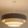 Brilagi - Hanglamp aan kabel LUNETA 3xE27/60W/230V pr. 80 cm grijs/crème/wit