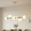 Brilagi - Hanglamp aan kabel MALONY 6xE14/20W/230V glanzend chroom