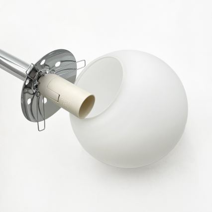 Brilagi - Hanglamp aan kabel MALONY 6xE14/20W/230V glanzend chroom