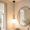 Brilagi - Hanglamp aan kabel MILO 1xE27/60W/230V zwart
