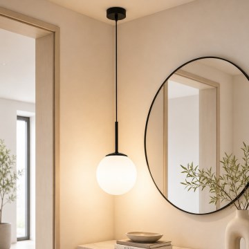 Brilagi - Hanglamp aan kabel MILO 1xE27/60W/230V zwart