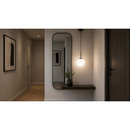 Brilagi - Hanglamp aan kabel MILO 1xE27/60W/230V zwart