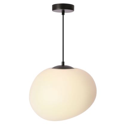 BRILAGI - Hanglamp aan kabel PEBBLES 1xE27/40W/230V Ø 30 cm zwart