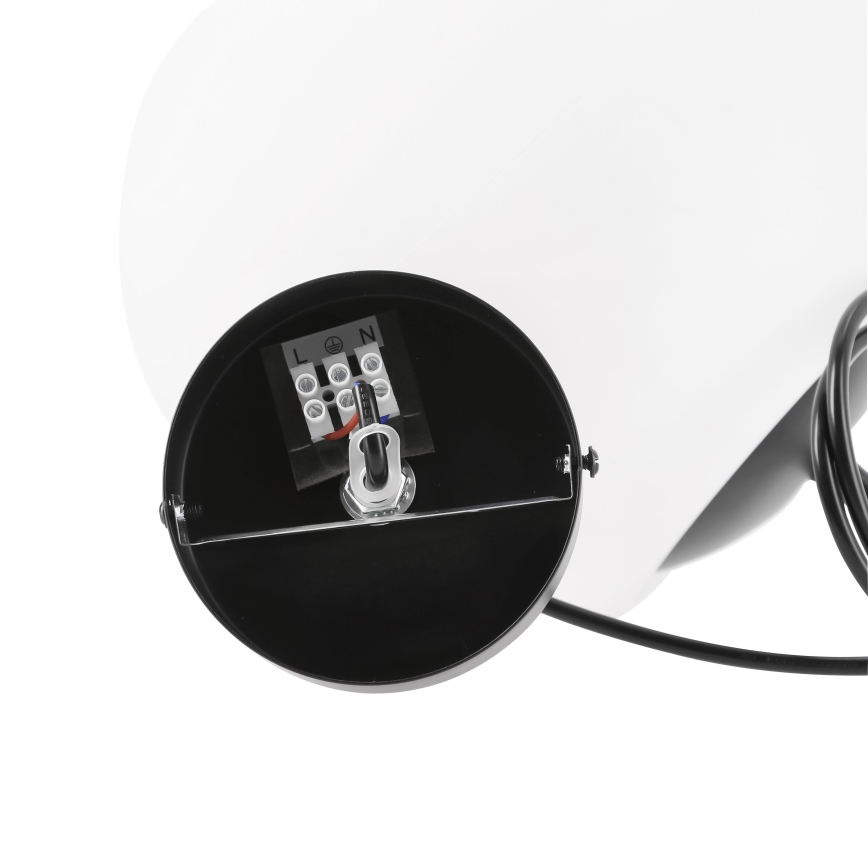 BRILAGI - Hanglamp aan kabel PEBBLES 1xE27/40W/230V Ø 30 cm zwart