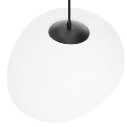 BRILAGI - Hanglamp aan kabel PEBBLES 1xE27/40W/230V Ø 40 cm zwart