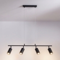 Brilagi - Hanglamp aan kabel SELE 4xGU10/30W/230V zwart