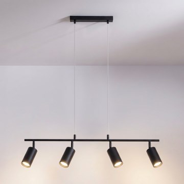 Brilagi - Hanglamp aan kabel SELE 4xGU10/30W/230V zwart