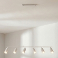 Brilagi - Hanglamp aan kabel SELE 6xGU10/30W/230V wit