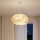 Brilagi - Hanglamp aan kabel SOLEAIR 2xE27/40W/230V Ø 60 cm wit