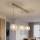 Brilagi - Hanglamp aan kabel STELLA 3xE27/60W/230V beige/goud