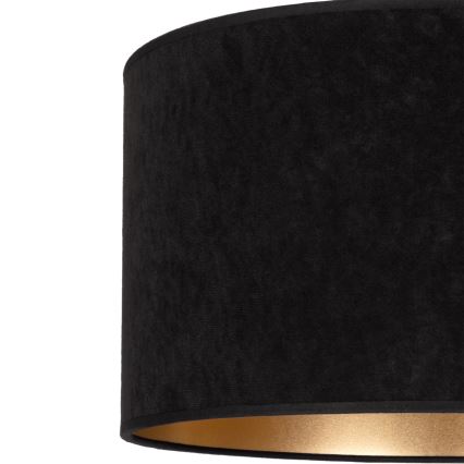 Brilagi - Hanglamp aan kabel VELVET 1xE27/60W/230V Ø 40 cm zwart/goud