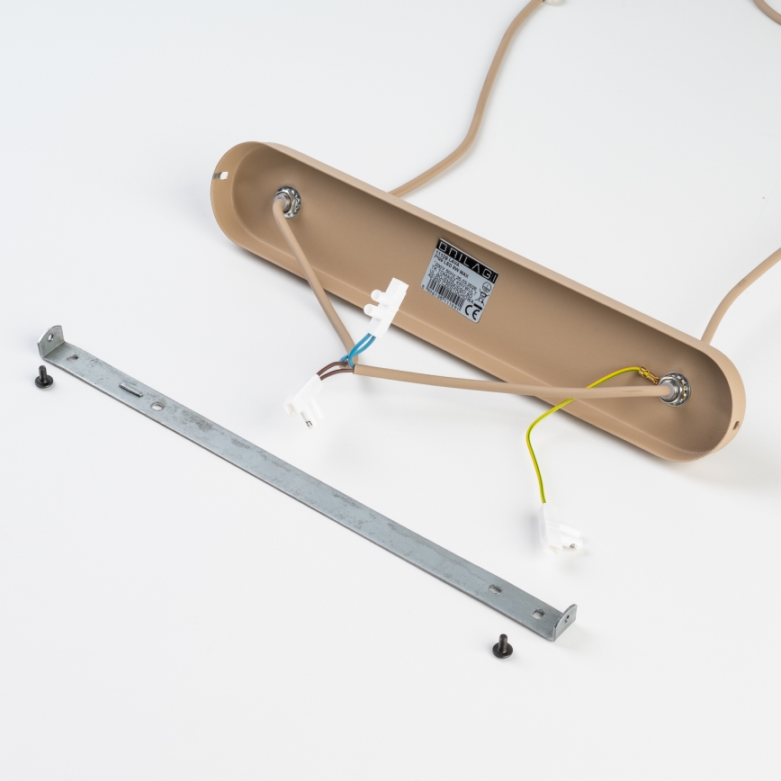 BRILAGI - Hanglamp aan kabel VULCANO 7xG9/8W/230V beige/rookkleurig beige