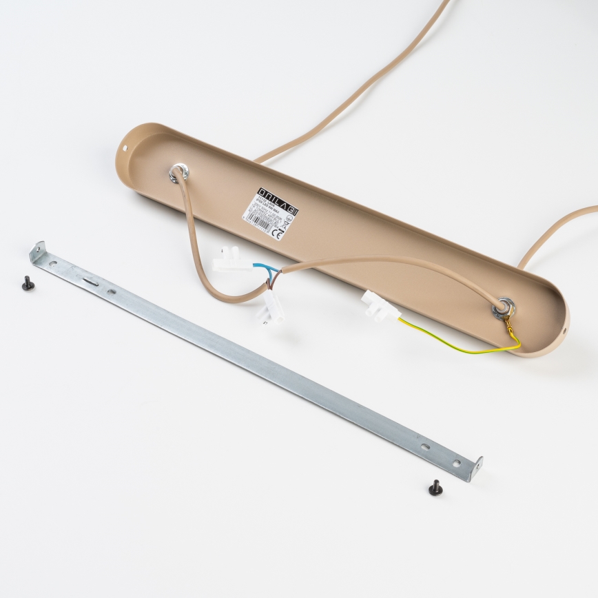 BRILAGI - Hanglamp aan kabel VULCANO 9xG9/8W/230V beige/gerookt beige