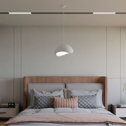 Brilagi - Hanglamp aan kabel WABI SABI 1xE27/40W/230V wit