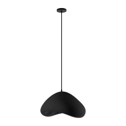Brilagi - Hanglamp aan kabel WABI SABI 1xE27/40W/230V Ø 33 cm zwart