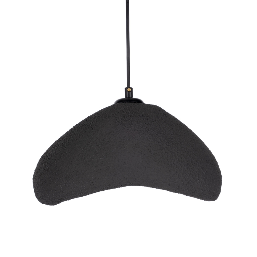 Brilagi - Hanglamp aan kabel WABI SABI 1xE27/40W/230V Ø 33 cm zwart