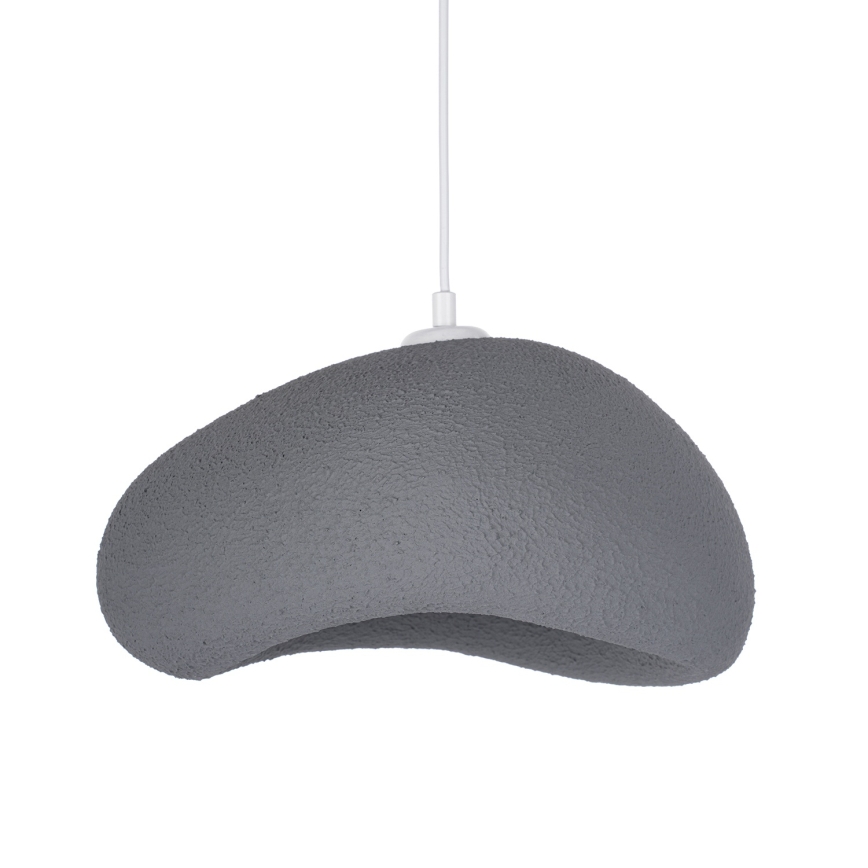 Brilagi - Hanglamp aan kabel WABI SABI 1xE27/40W/230V Ø 35 cm grijs