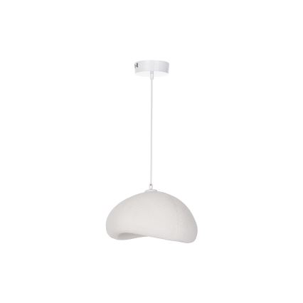 Brilagi - Hanglamp aan kabel WABI SABI 1xE27/40W/230V Ø 35 cm wit