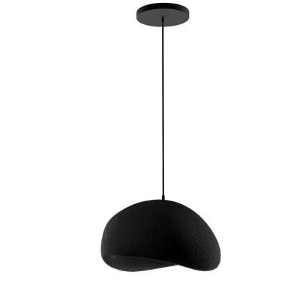Brilagi - Hanglamp aan kabel WABI SABI 1xE27/40W/230V Ø 35 cm zwart