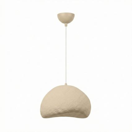 Brilagi - Hanglamp aan kabel WABI SABI 1xE27/40W/230V Ø 50 cm beige
