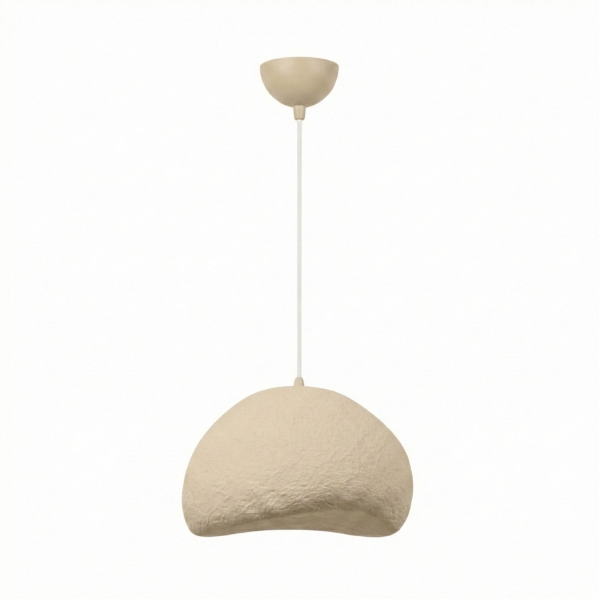Brilagi - Hanglamp aan kabel WABI SABI 1xE27/40W/230V Ø 50 cm beige