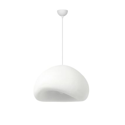 Brilagi - Hanglamp aan kabel WABI SABI 1xE27/40W/230V Ø 50 cm wit