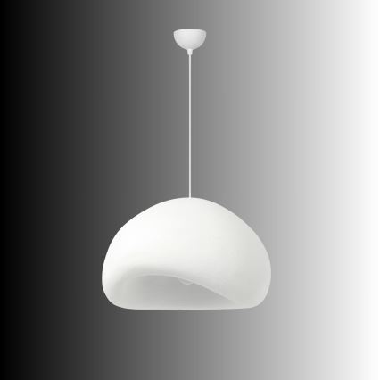 Brilagi - Hanglamp aan kabel WABI SABI 1xE27/40W/230V Ø 50 cm wit