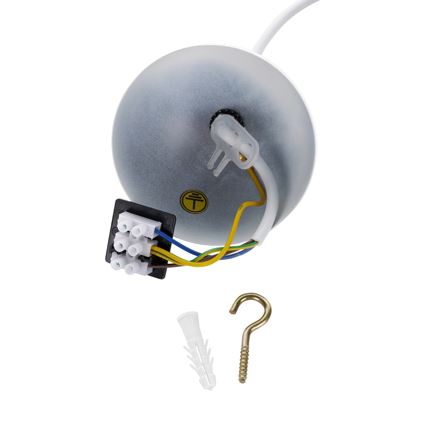 Brilagi - Hanglamp aan kabel WABI SABI 1xE27/40W/230V Ø 50 cm wit