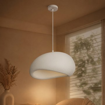 BRILAGI - Hanglamp aan kabel WABI SABI 1xE27/60W/230V pr. 50 cm wit