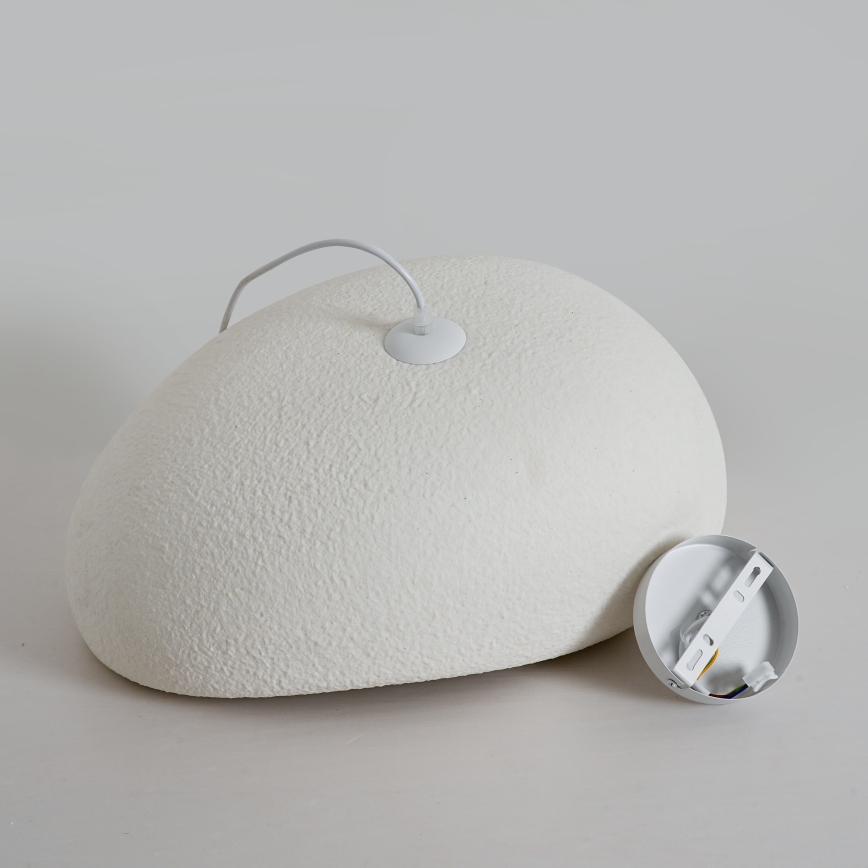 BRILAGI - Hanglamp aan kabel WABI SABI 1xE27/60W/230V pr. 50 cm wit