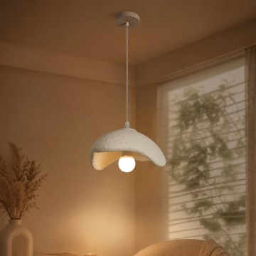 BRILAGI - Hanglamp aan kabel WABI SABI 1xE27/60W/230V Ø 30 cm wit