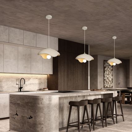 BRILAGI - Hanglamp aan kabel WABI SABI 1xE27/60W/230V Ø 30 cm wit