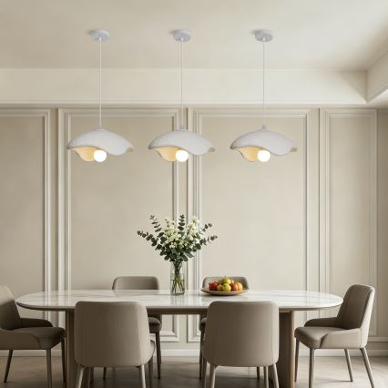 BRILAGI - Hanglamp aan kabel WABI SABI 1xE27/60W/230V Ø 30 cm wit